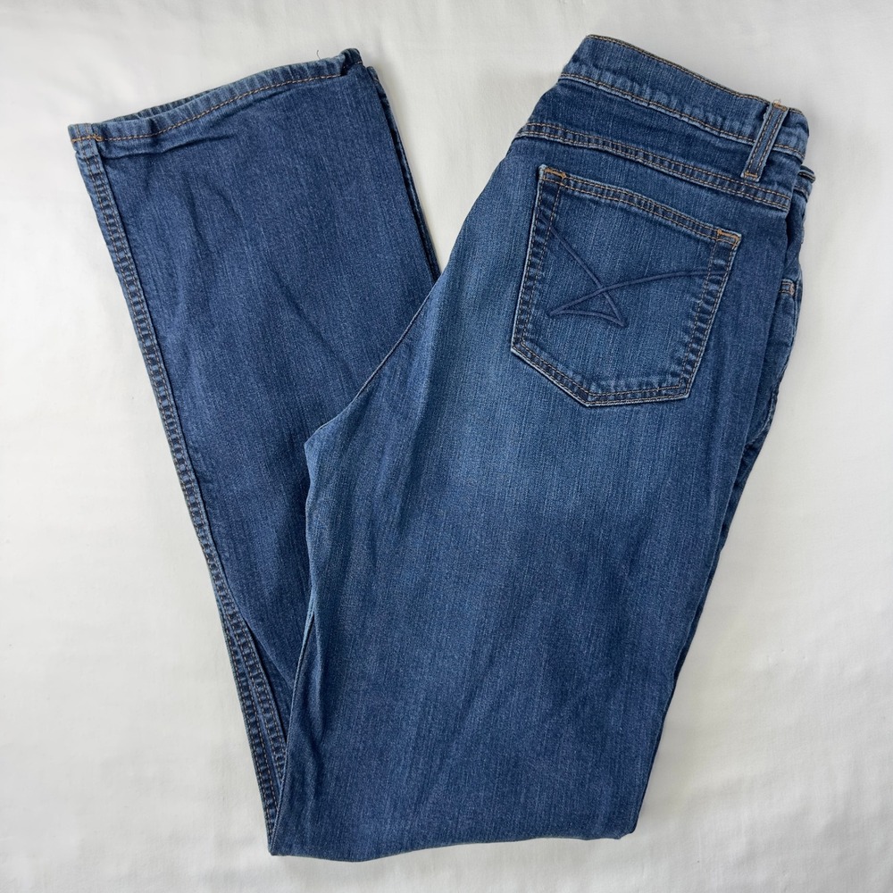 Cinch Jeans‎ Women's 34/17 XL Jenna Relaxed Blue Denim Boot Cut Western Cowgirl